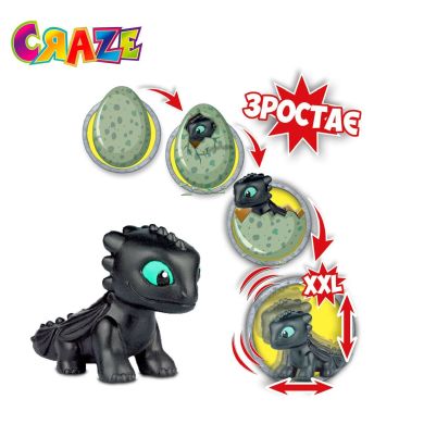 Игрушка растущая Craze Mega Eggs DreamWorks Dragons в яйце сюрприз 13328