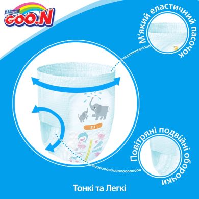 Подгузники Goo.N XL для мальчиков 12-20 кг 853629 4902011751406, 38