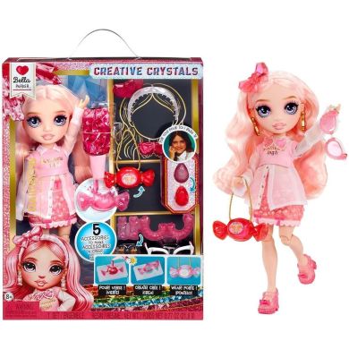 Игровой набор с куклой RAINBOW HIGH серии Creative Crystals БЕЛЛА (с аксессуарами) 121367