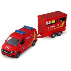 Игровой набор VOLKSWAGEN СЛУЖБА 112 (с прицепом) 520322.270