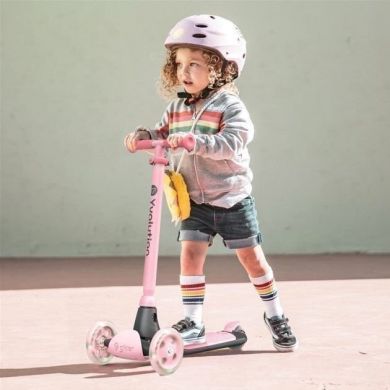 Самокат Yvolution YGlider Kiwi, рожевий Neon Y101260