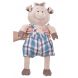 М'яка іграшка Same Toy Порося в комбінезоні 60 см THT705