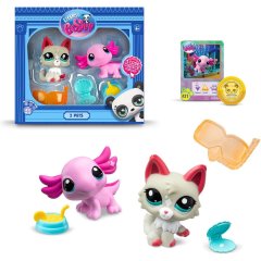 Ігровий набір LITTLEST PET SHOP ДИВОВИЖНІ ДІВИ (2 фігурки, аксес.) 527