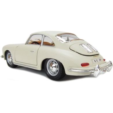 Автомодель Porsche 356B 1961 в ассортименте слоновая кость, красный, 1:24 18-22079
