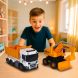 Ігровий набір серії 2 in 1 Truck &ndash; Самоскид Scania і екскаватор (світло, звук)