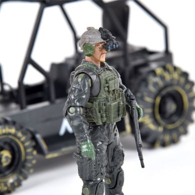 Игровой набор ШТУРМОВАЯ МАШИНА «ДЕЛЬТА» (машина, фигурка, аксесс.) Elite Force 101858
