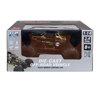Автомобіль Off-road на р/к &ndash; High Speed (чорний, метал. корпус, 1:14)