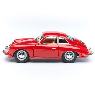 Автомодель Porsche 356B 1961 в ассортименте слоновая кость, красный, 1:24 18-22079