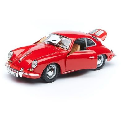 Автомодель Porsche 356B 1961 в асортименті слонова кістка, червоний, 1:24 18-22079