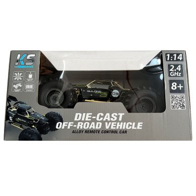 Автомобіль Off-road на р/к &ndash; High Speed (чорний, метал. корпус, 1:14)