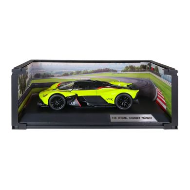Автомодель - Aston Martin Valkyrie (жовтий, 1:18)