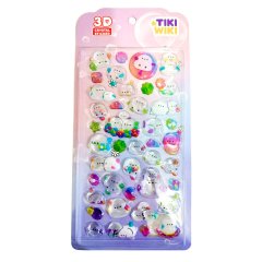 Набір 3D-наліпок Tiki Wiki серії Crystal &ndash; Тікі казка