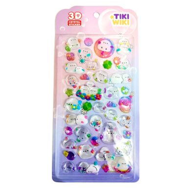 Набір 3D-наліпок Tiki Wiki серії Crystal &ndash; Тікі казка