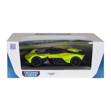 Автомодель - Aston Martin Valkyrie (жовтий, 1:18)