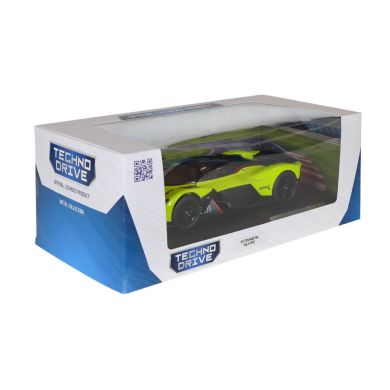 Автомодель - Aston Martin Valkyrie (жовтий, 1:18)