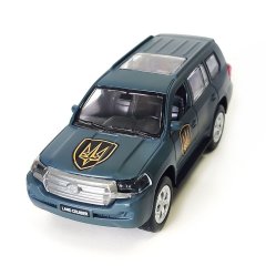 Автомодель серии Шевроны Героев TOYOTA LAND CRUISER РУБЕЖ KM6010