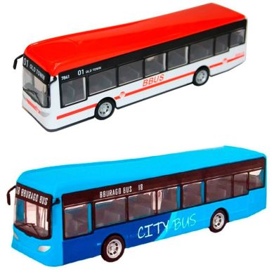 Автомодель Bburago 1:43 серії City Bus Автобус 18-32102
