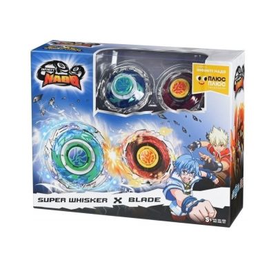 Волчок Auldey Infinity Nado Стандарт баттл Super Whisker & Blade Небесный Вихрь и клинок YW624313