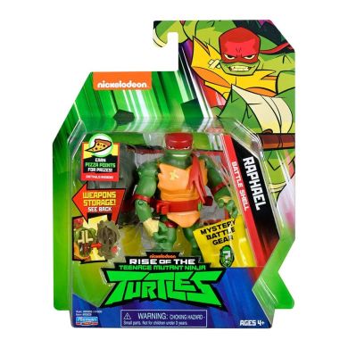 Фигурка TMNT Эволюция черепашек-ниндзя Рафаэль с боевым панцирем 12 см 80829