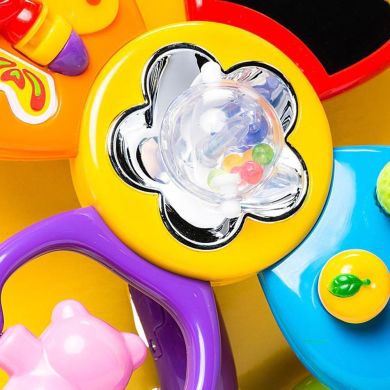 Игрушка на присоске Kiddieland Цветик на украинском языке 054924, Разноцветный