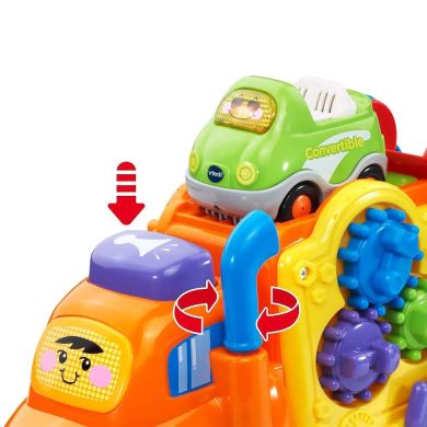 Интерактивный набор Vtech Бип бип Автовоз звуковой на русском 80-189526, Разноцветный