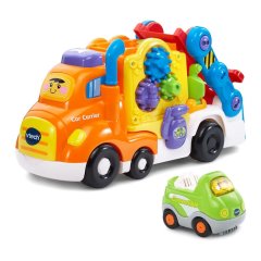 Интерактивный набор Vtech Бип бип Автовоз звуковой на русском 80-189526, Разноцветный