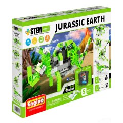 Конструктор Engino Stem Heroes Motorized Динозавры, 5 в 1 STH61