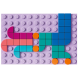Конструктор LEGO DOTS Большой набор тайлов 1040 деталей 41935
