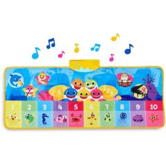 Музыкальный коврик-пианино Baby Shark Прыгай и пой 61357