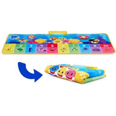 Музыкальный коврик-пианино Baby Shark Прыгай и пой 61357