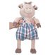 Мягкая игрушка Same Toy Поросенок в комбинезоне 60 см THT705