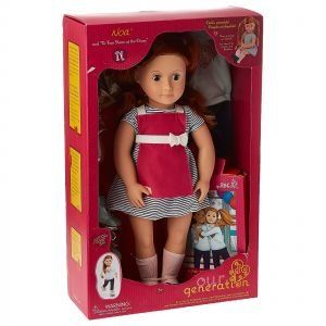 Набор Our Generation DELUXE Кукла Ноа готовит обед с книгой BD31092ATZ