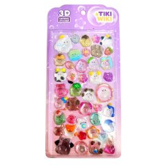 Набір 3D-наліпок Tiki Wiki серії Crystal &ndash; Тікі мрії