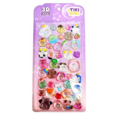 Набір 3D-наліпок Tiki Wiki серії Crystal &ndash; Тікі мрії