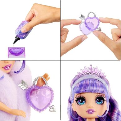 Ігровий набір з лялькою RAINBOW HIGH серії Creative Crystals ВІОЛЕТТА (з аксесуарами) 121404