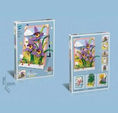 Конструктор 112-2 (56/2) &ldquo;Картина з квітами&rdquo;, в коробці, 19.2, 17.0