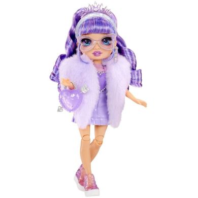 Ігровий набір з лялькою RAINBOW HIGH серії Creative Crystals ВІОЛЕТТА (з аксесуарами) 121404