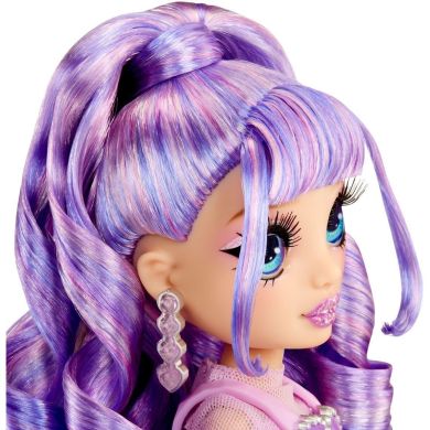 Ігровий набір з лялькою RAINBOW HIGH серії Creative Crystals ВІОЛЕТТА (з аксесуарами) 121404