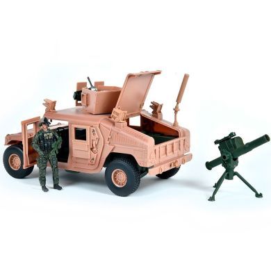 Игровой набор БРОНЕАВТОМОБИЛЬ HUMVEE M1114 (машина, фигурка, аксесс.) Elite Force 101863