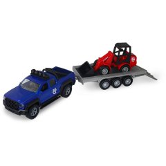 Игровой набор ВНЕДОРОЖНИК С ПРИЧЕПОМ И ПОГРУЗЧИКОМ (свет, звук) 510207.270
