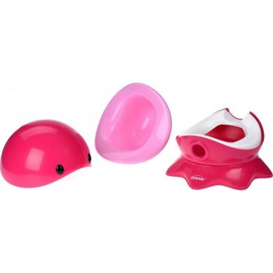 Детский горшок QCBABY Осьминог розовый QC9906pink, Розовый