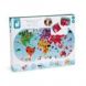 Игрушка для купания Janod Пазл Карта мира J04719