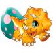 Игрушка в яйце Dino Eggs Winter — Зимние динозавры в ассортименте T059-2019