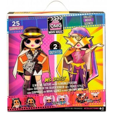 Игровой набор с куклой L.O.L. Surprise! серии O.M.G. Movie Magic Мисс абсолют (с аксессуарами) 577904