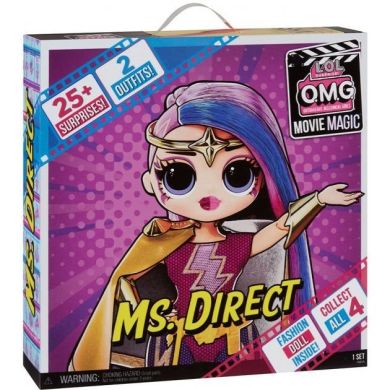 Игровой набор с куклой L.O.L. Surprise! серии O.M.G. Movie Magic Мисс абсолют (с аксессуарами) 577904