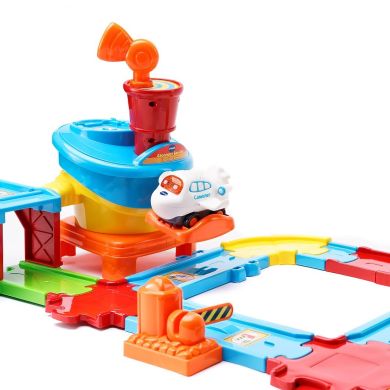 Інтерактивний набір Vtech біп біп Аеропорт озвучений російською 80-144126, Різнокольоровий