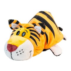 Мягкая игрушка ZooPrяtki Слон-тигр с паетками 2в1 30 см 517IT-ZPR