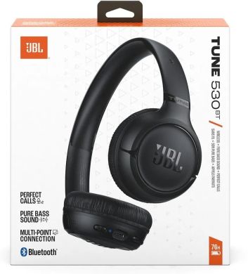 Гарнітура JBL TUNE 530BT Black (JBLT530BTBLKEU)