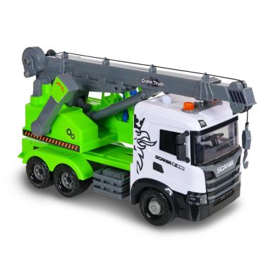 Автомодель серії Mid Truck &ndash; Автокран Scania (світло, звук)
