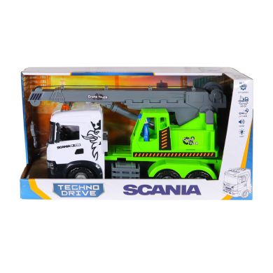 Автомодель серії Mid Truck &ndash; Автокран Scania (світло, звук)